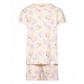 Pyjamas Ss W. Aop Pyjamas Set Multi/patterned CeLaVi