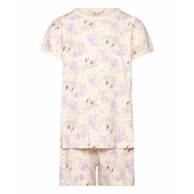 CeLaVi Pyjamas Ss W. Aop Multi/patterned