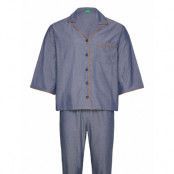 Pyjama(Shirt+Trouser Pyjamas Blue United Colors Of Benetton