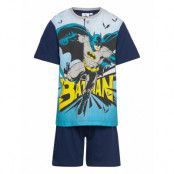 Pyjashort In Box Pyjamas Set Blå *Villkorat Erbjudande Batman