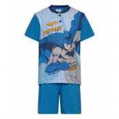 Pyjashort In Box Pyjamas Set Blue Batman