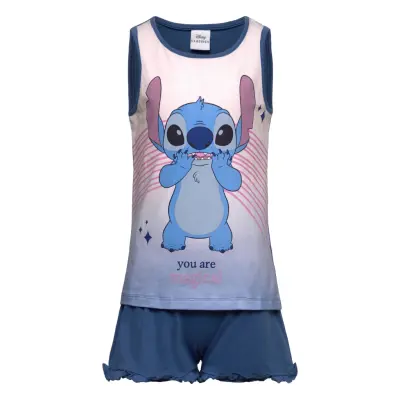 Lilo & Stitch Pyjashort In Box Blå