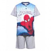 Pyjashort In Box *Villkorat Erbjudande Pyjamas Set Grå Spider-man