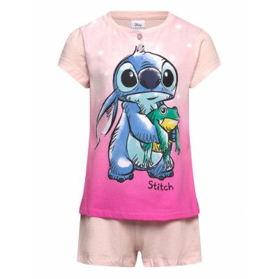 Lilo & Stitch Pyjashort In Box Rosa
