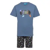 Pyjashort Pyjamas Set Blå Batman