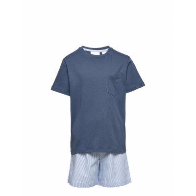 Raul Pyjamas Set Blå Mango