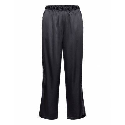 Regardless Pants Pyjamasbyxor Mjukisbyxor Black Dorina