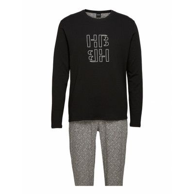 Relax Long Set Pyjamas Multi/mönstrad BOSS