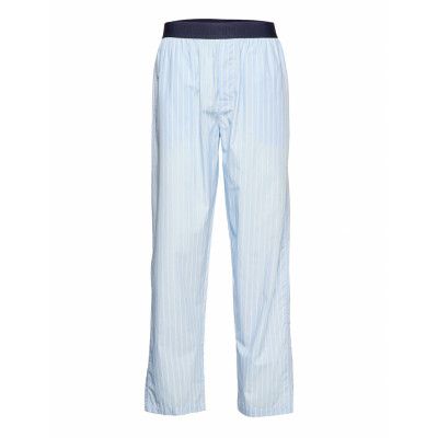 Resteröds Pyjamas Pants Org. Mjukisbyxor Blue Resteröds