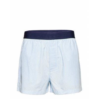 Resteröds Pyjamas Shorts Org. Mjukisbyxor Vit Resteröds