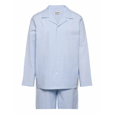 ResteröDs Woven Pyjamas Pyjamas Blå Resteröds