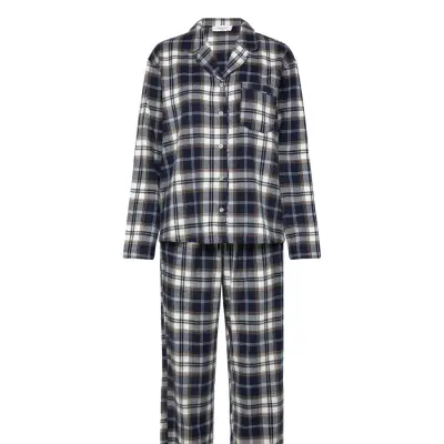 Rosemunde Rhiben Ls Pyjamas Set - Multi/patterned - L