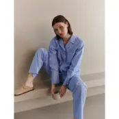 Rosemunde Rwdua Ls Pyjama Shirt - Blue - XS