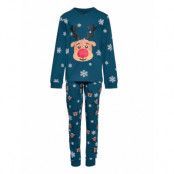 Rudolph's Pajamas Pyjamas Set Multi/mönstrad Christmas Sweats