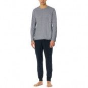 Schiesser Casual Essentials Long Pyjama With Cuffs