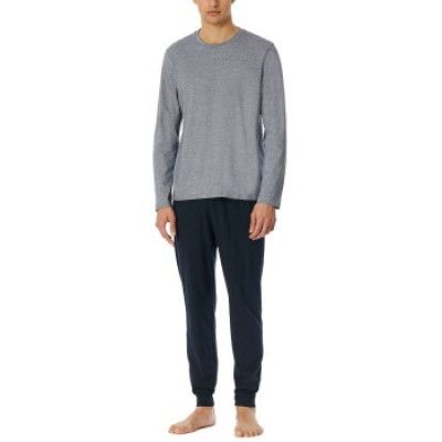 Schiesser Casual Essentials Long Pyjama With Cuffs