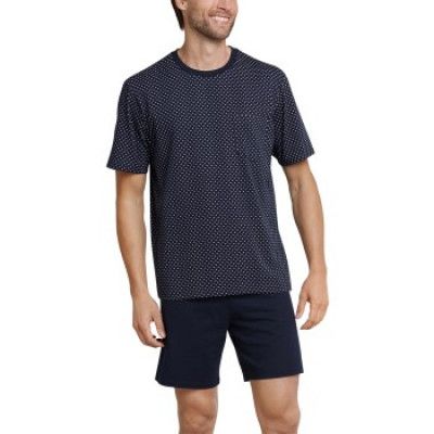 Schiesser Day and Night Short Pattern Pyjama