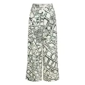 Scotch & Soda Eleni Printed Pyjama Pant - Green - XS x 32