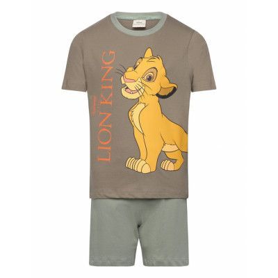 Løvernes Konge Set Pyjalong Grön