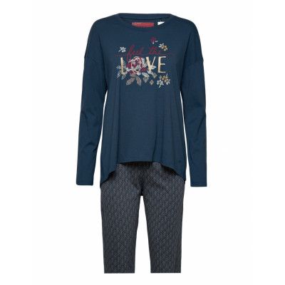 Sets Pk Lsl 10 Co/Md *Villkorat Erbjudande Pyjamas Blå Triumph