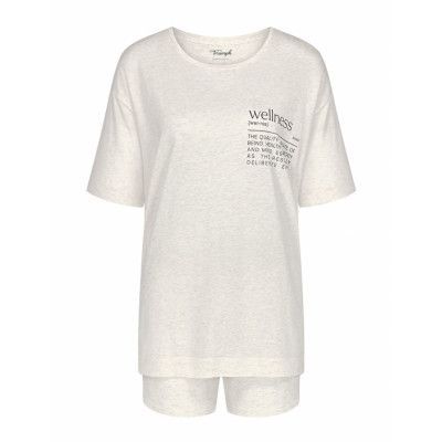 Sets Psk 10 Co/Md Pyjamas Grå Triumph