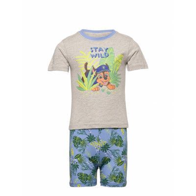 Short Pyjama Pyjamas Set Grå Paw Patrol