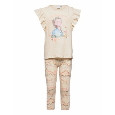 Short Pyjamas Pyjamas Set Beige Frost