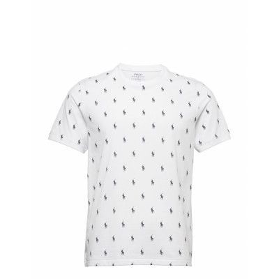 Signature Pony Cotton T-Shirt Underwear Night & Loungewear Pyjama Tops White Polo Ralph Lauren Underwear