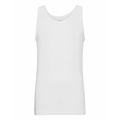 Singlet Underwear Night & Loungewear Pyjama Tops Vit Schiesser