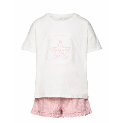 Printed Short Pyjamas Pyjamas Set Rosa Mango