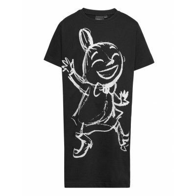 Sketch2 Nattlinne Night & Underwear Pyjamas Nightdresses Svart Martinex