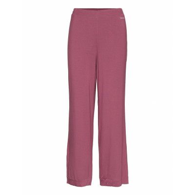 Sleep Pant Pyjamasbyxor Mjukisbyxor Rosa Calvin Klein
