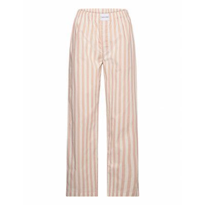Sleep Pant *Villkorat Erbjudande Pyjamasbyxor Mjukisbyxor Rosa Calvin Klein