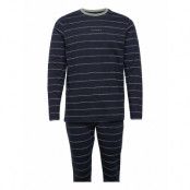 Slhregmadagaskar Stripe Lounge Set Pyjamas Multi/mönstrad Selected Homme