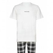 Slhregmonus Ss Lounge Set Exp Pyjamas Navy Selected Homme