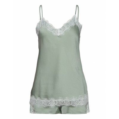 Smilla Top + Shorts Pyjamas Grön Missya