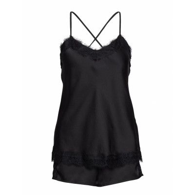 Smilla Top + Shorts Pyjamas Svart Missya