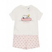 Snoopyb Pyjamas Set Vit Mango