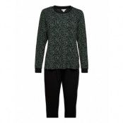 Soft Bamboo - Long Pyjamas Pyjamas Svart Lady Avenue