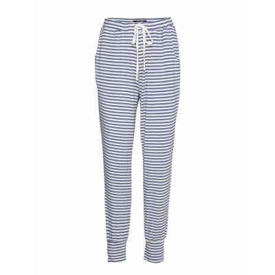 Softness Pant Pyjamasbyxor Mjukisbyxor Blå Missya