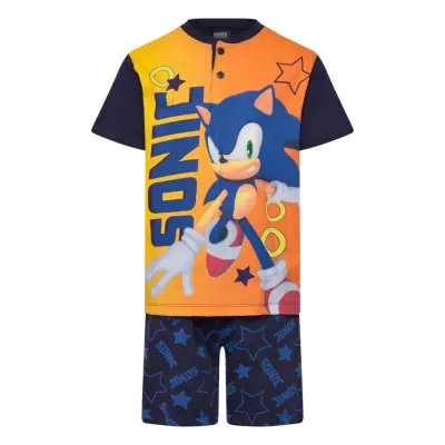 Sonic Pyjama - Navy - 128