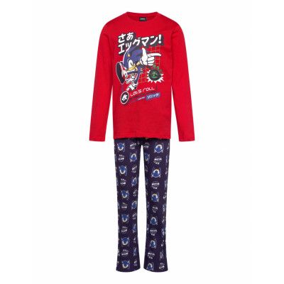 Sonic Pyjama Röd