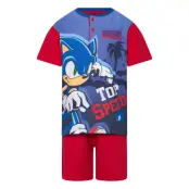 Sonic Pyjama - Red - 128