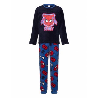 Spider-man Pyjamas + Socks Marinblå