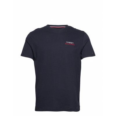 Ss Short Jersey Set Pyjamas Blue Tommy Hilfiger