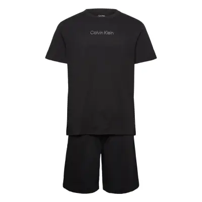 Calvin Klein S/S Short Set Svart