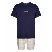 S/S Short Set Pyjamas Blue Calvin Klein