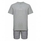 S/S Short Set Pyjamas Grey Calvin Klein