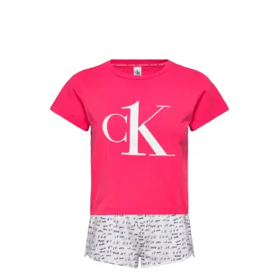 Short Set Pyjamas Rosa Calvin Klein