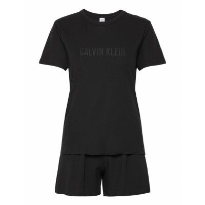 S/S Sleep Set Pyjamas Svart Calvin Klein